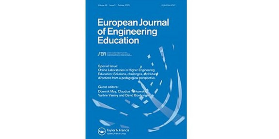 Cover of European Journal of Engineering Education