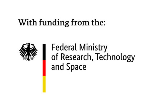 with funding from the Federal Ministry of Research, Technology and Space